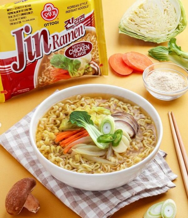 Ottogi Jin Ramen Chicken Flavour Multipack Otable