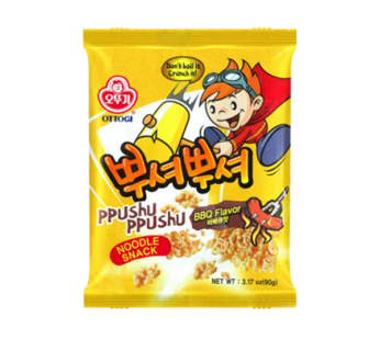 OTTOGI Ppushu Ppushu BBQ Noodle Snack 90g