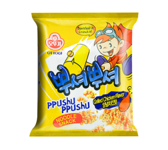 OTTOGI Ppushu Ppushu Grilled Chicken Noodle Snack 90g