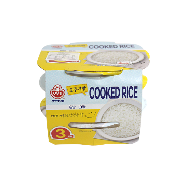 OTTOGI Taste Cooked Rice 210g x 3ea [Microwavable] - Image 2