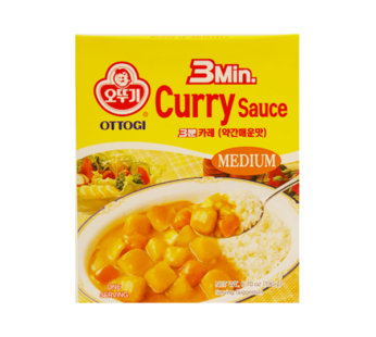 OTTOGI Medium Curry 190g [Ready Meals]