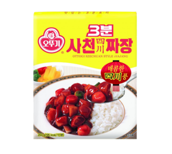 OTTOGI Szechuan Jjajang Black Bean Paste 200g [Ready Meals]