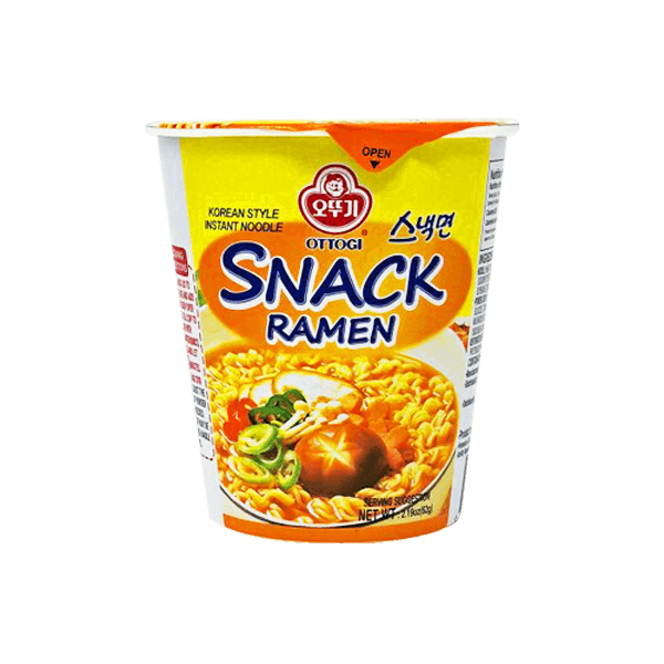 OTTOGI Snack Ramen Cup 62g x 6 - Image 2