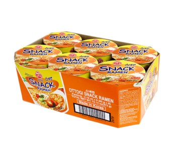 OTTOGI Snack Ramen Cup 62g x 6