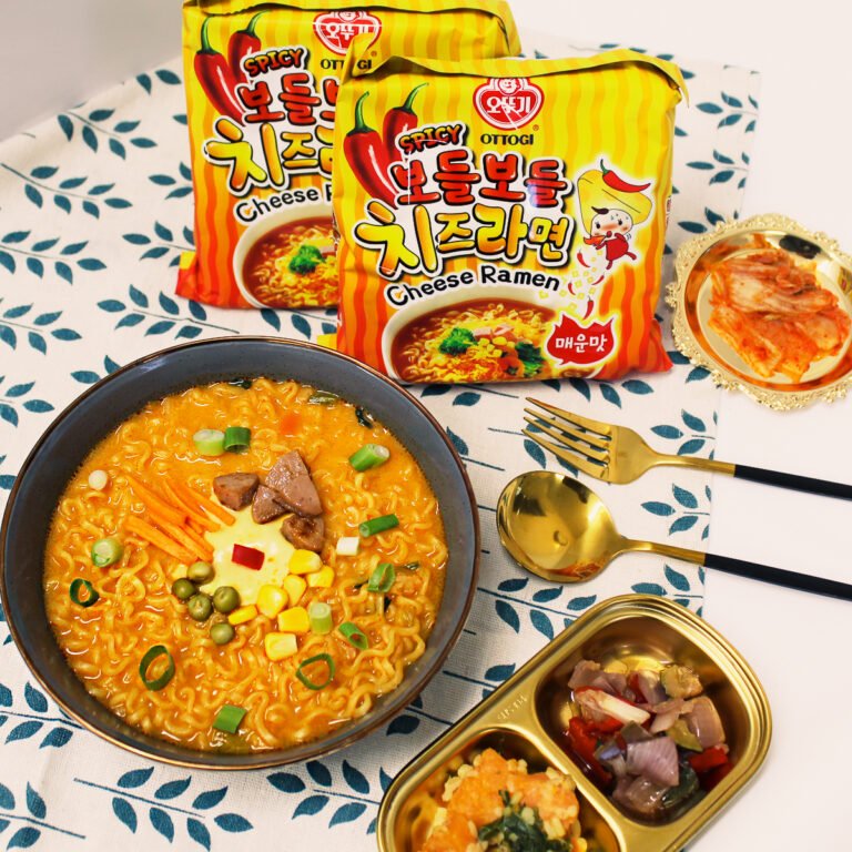 Ottogi Cheese Ramen Spicy Multipack Otable