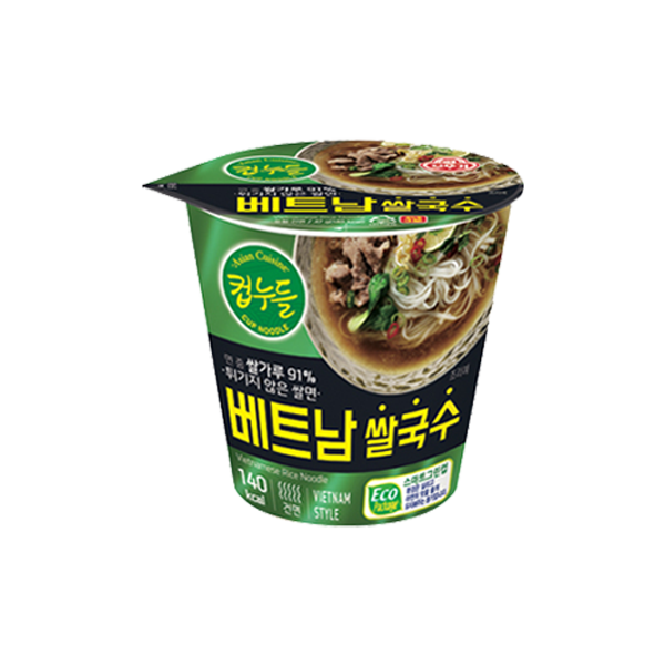 OTTOGI Vietnam Rice Noodle Mini Cup 47g x 6
