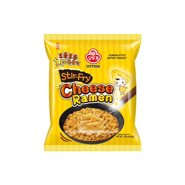 OTTOGI Stir Fry Cheese Ramen Multipack - Image 2